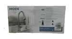 Moen Nolia Single Handle Pull-down Sprayer Kitchen Faucet W/ Reflex Stainless. Fixed Price $110.67.