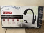 Delta 19790Z-BLSD-DST Shiloh Single-handle Kitchen Faucet Black. Fixed Price $129.99.