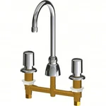 Chicago Faucets 786-E3-665ABCP Deck-mounted Manual With 8" Centers (S2BW). Fixed Price $249.99.
