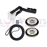 Maytag MEDC215EW0 Dryer Rollers Belt Pulley Kit. Fixed Price $26.34.