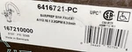 Brizo Trevi 6416721- Pc Polished Chrome Two Cross Handle Bar Prep Faucet. Fixed Price $379.95.
