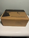 Kingston Brass Chrome KS267C Deck Mount Clawfoot Tub Faucet With Hand Shower. Fixed Price $199.99.