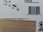 Delta Linden Deck Mount Roman Tub Faucet Trim Kit With Handshower Stainless. Fixed Price $249.97.