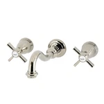 Kingston Brass KS3126ZX Millennium Double-handle Wall Mount Bathroom Faucet -.... Fixed Price $337.42.