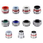 Ifealclear 11 Pcs Brass Faucet Kit, Kitchen Sink Aerator Adapters.... Fixed Price $25.59.
