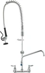 Vevor Faucet 36"H Pre-rinse Wall Mount Kitchen Sink Pull Down Spray Brass. Fixed Price $293.99.