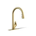 Kohler Leto R31548-2MB Pull Down Kitchen Faucet Moderne Brass. Fixed Price $139.00.