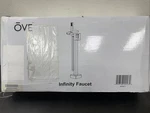 Ove Infinity Freestanding Bath Tub Faucet Polished Chrome 576280. Fixed Price $80.00.