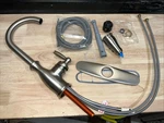 Scratch! Moen 7185SRS Brantford 1-HANDLE Pulldown Spray Kitch Faucet Spot Resist. Fixed Price $229.49.