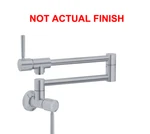 Franke PF5280 Absinthe Wall Mounted Pot Filler Satin Nickel - New!. Fixed Price $453.00.