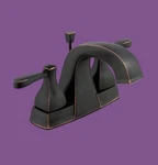 Glacier Bay Milner 4 In Center-set Double-handle High-arc Bathroom Faucet Bronze. Fixed Price $66.00.