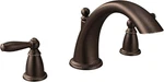 Moen T933ORB Brantford 2-HANDLE Roman Tub Faucet Filler Oil Rubbed Bronze. Fixed Price $129.99.