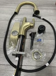 Pfister F-529-7TEBG Single Hole Pull-down Kitchen Faucet- Brushed Gold. Fixed Price $139.99.