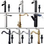 Single Handle Bathroom Basin Faucet Sink Vessel Countertop Tall Waterfall Mixer. Fixed Price $35.99.