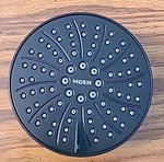 Moen 6512EPBL Eco-performance Showerhead In Matte Black Open Box Item. Fixed Price $28.99.