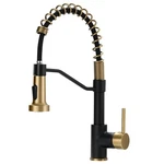 Matte Black Kitchen Faucet With Pull Down Sprayer For Rv And Farmhouse. Fixed Price $114.16.