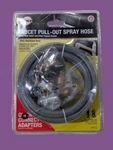 Danco Faucet Pull-out Spray Hose Kit 57" Nylon 10912 Kink-resistant Nwob. Fixed Price $18.00.