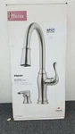 Pfister Spot Defense Pull-down Kitchen Faucet Stainless Steel New #F-529-7MMGS. Fixed Price $134.99.