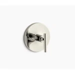 Kohler Purist T14488-4-SN Polished Nickel Thermostatic Shower Faucet. Fixed Price $299.99.