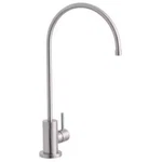 Lead-free Single Handle Beverage Faucet Stainless Steel Brushed Nickel. Fixed Price $39.99.