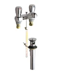 Chicago Faucets 797-665ABCP Chrome Plate Hot And Cold Water Lavatory Sink. Fixed Price $199.95.