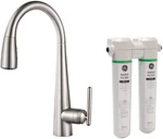 Pfister Lita Stainless Pulldown Kitchen Faucet With Integrated Water Filtration. Fixed Price $159.95.