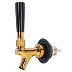 Non Adjustable Draft Beer Faucet Shank Stainless Steel Brass Kegerator Handle. Fixed Price $16.91.