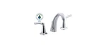 Widespread Bathroom Sink Faucet Mistos Polished Chrome 8" 16". Fixed Price $281.44.