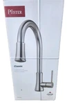 Pfister F-529-7PFS Stainless Steel Single Handle Kitchen Faucet W/ Sprayer & Plt. Fixed Price $99.98.