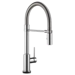 Delta Trinsic Pull-down Kitchen Faucet TOUCH2O Chrome-certified Refurbished. Fixed Price $439.96.