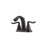 Pfister Santiago 4 In. Centerset 2-HANDLE Bathroom Faucet Tuscan Bronze. Fixed Price $139.99.