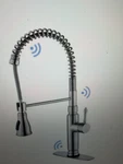 Magic Home Touchless Single Handle Pull Out Sprayer Kitchen Faucet. Fixed Price $120.79.
