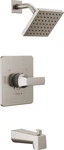 Delta Authentic T14437-SS Velum Series Brushed Nickel Faucet Set. Fixed Price $299.99.