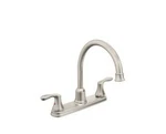 Cfg 40617CSL Cornerstone 2-HANDLE High Arc Kitchen Faucet. Fixed Price $42.50.