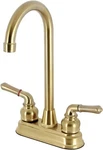 Kingston Brass KB497SB Magellan Two-handle 2-HOLE Deck Mount Bar Faucet. Fixed Price $129.99.
