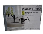 Glacier Bay Barnhart Single-handle Kitchen Faucet W/ Side Sprayer Matte Black. Fixed Price $41.99.