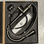 Forious FF0023CKITCHEN Sink Faucet Brushed Nickel High Arc - New Open Box. Fixed Price $27.24.