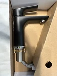 Blossom Bathroom Sink Faucet - Chrome/matte Black Single Handle F01 120. Fixed Price $50.00.