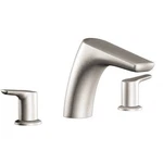Moen T986BN Method 2-HANDLE Low Arc Roman Tub Faucet In Brushed Nickel. Fixed Price $99.99.