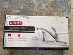 Delta Foundations Single Handle Kitchen Faucet Wsprayer Stainless 10901LF-SS New. Fixed Price $44.95.