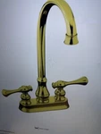 Kohler Revival Bar Sink Faucet French Gold K-16112-4A-AF. Fixed Price $459.99.