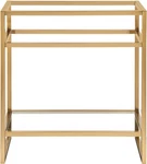 James Martin Vanities C105-V31.5 Boston 31-1/2" Stainless Steel Radiant Gold. Fixed Price $1011.00.