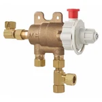 Chicago Faucet 131-CFMAB Mixing Valve, Brass, 4.6 Gpm, 5" H, 5-7/8" W. Fixed Price $209.99.