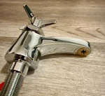 Chicago 700-COLD Deck-mount Single-hole-supply Faucet-cast Brass Spout. Fixed Price $59.00.