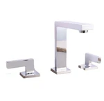 Eviva Sleek 2 Handles (3 Holes) Chrome Bathroom Sink Faucet. Fixed Price $120.00.