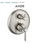 Axor 16821 Montreux Thermostatic Valve Trim With Integrated Diverter And Volume. Fixed Price $600.00.
