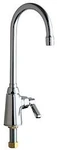 Chicago Faucets 350-E35ABCP Single Supply Sink. Fixed Price $293.85.