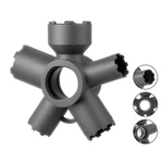 Lyreh 10 Faucet Aerator Removal Tool, Universal Sink Tap Black. Fixed Price $14.13.