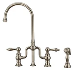Whitehaus WHTTSLV3-9773-NT Twisthaus Plus 1.5 Gpm Widespread Nickel. Fixed Price $784.00.