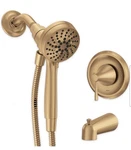 Moen Ronan 82021BZG Tub & Shower Valve Trim Single Handle - Bronzed Gold. Fixed Price $160.00.